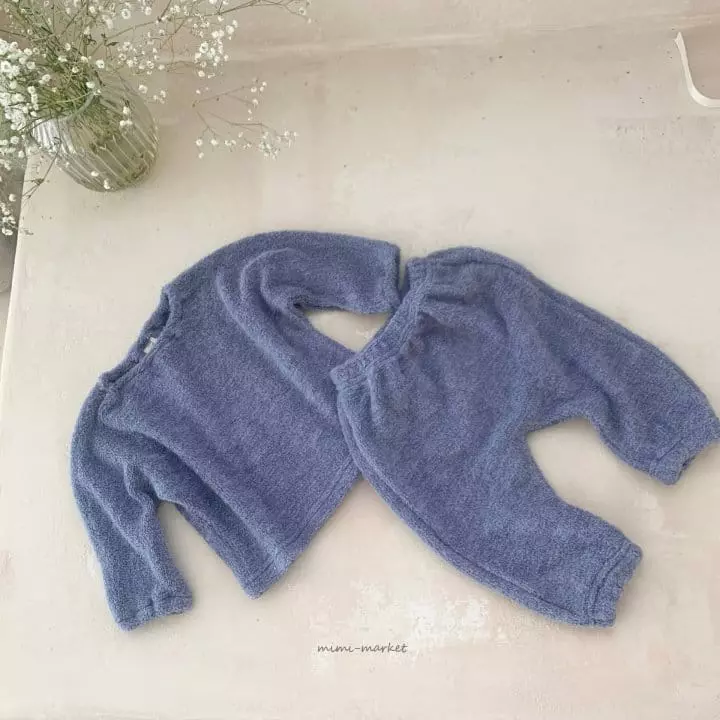 Mimi Market - Korean Baby Fashion - #babyclothing - Soft Top Bottom Set - 12