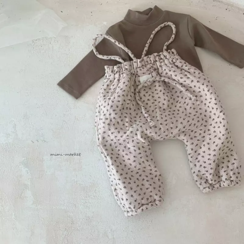 Mimi Market - Korean Baby Fashion - #babyfashion - Janny String Dungarees - 8