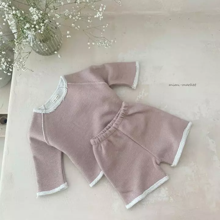 Mimi Market - Korean Baby Fashion - #babyfashion - Popcorn Top Bottom Set - 11
