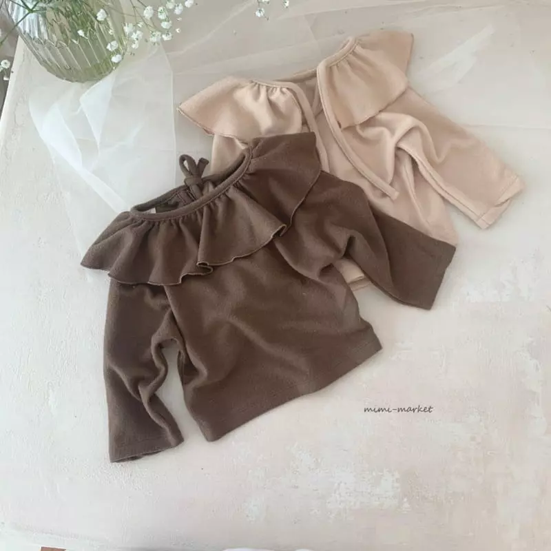 Mimi Market - Korean Baby Fashion - #babyfever - Susu Collar Tee - 11