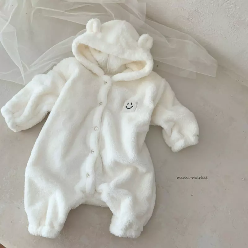 Mimi Market - Korean Baby Fashion - #babygirlfashion - Bear Bodysuit - 8