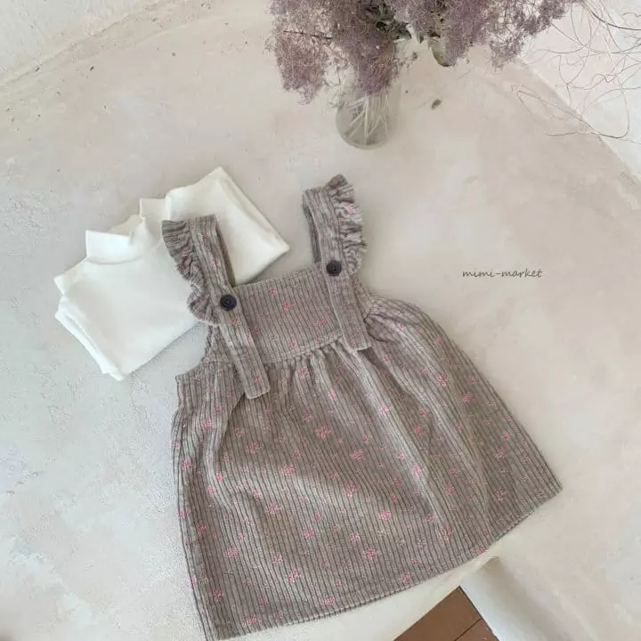 Mimi Market - Korean Baby Fashion - #babygirlfashion - Frill One-piece