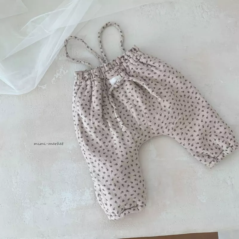 Mimi Market - Korean Baby Fashion - #babylifestyle - Janny String Dungarees - 11
