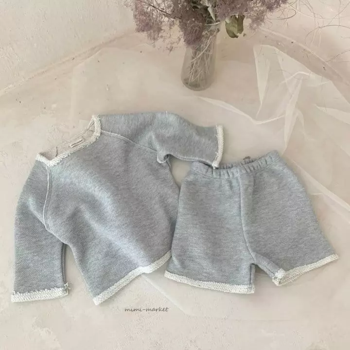 Mimi Market - Korean Baby Fashion - #babyootd - Popcorn Top Bottom Set