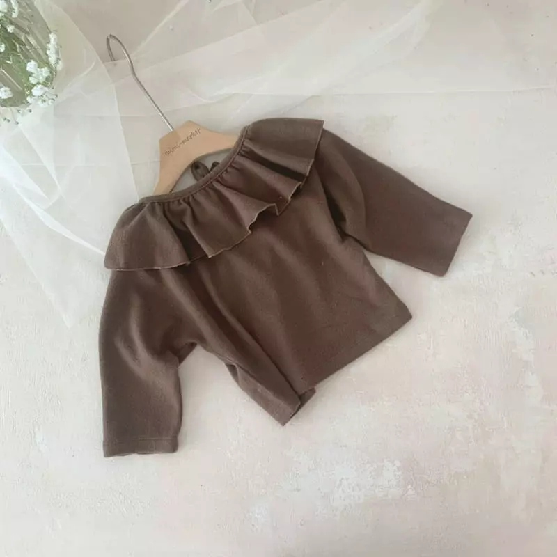 Mimi Market - Korean Baby Fashion - #babyoutfit - Susu Collar Tee