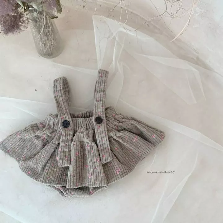 Mimi Market - Korean Baby Fashion - #babyoutfit - Flower Cancan Skirt - 3