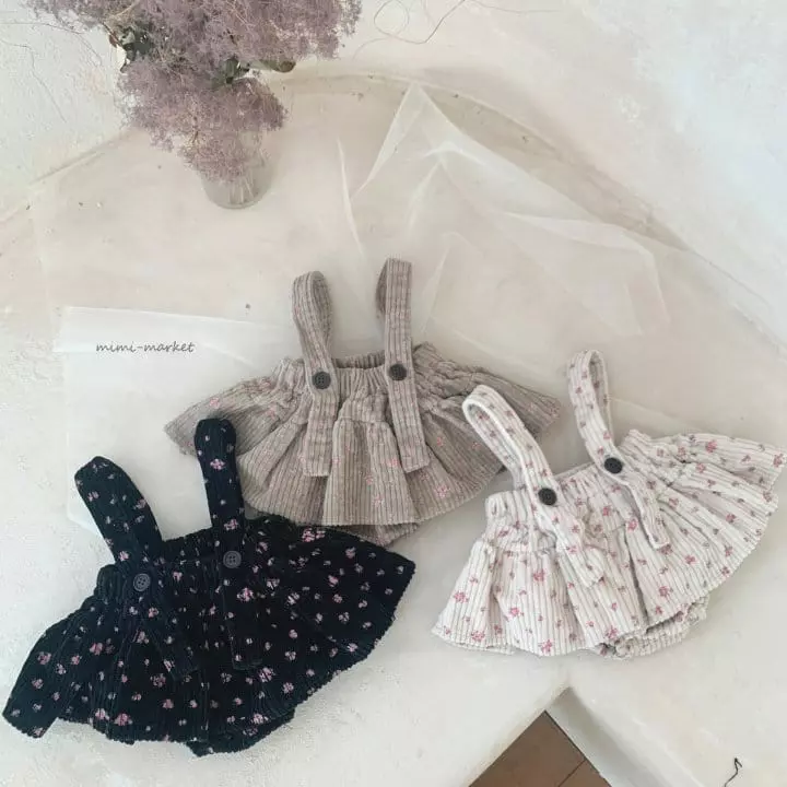 Mimi Market - Korean Baby Fashion - #babyoutfit - Flower Cancan Skirt - 4