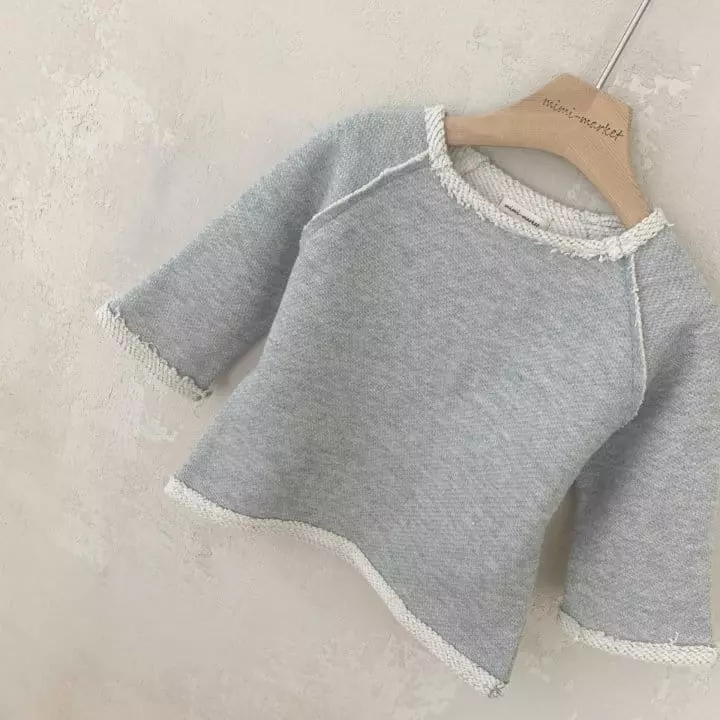 Mimi Market - Korean Baby Fashion - #babyoutfit - Popcorn Top Bottom Set - 3