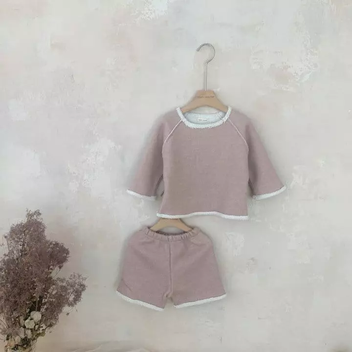 Mimi Market - Korean Baby Fashion - #babyoutfit - Popcorn Top Bottom Set - 4