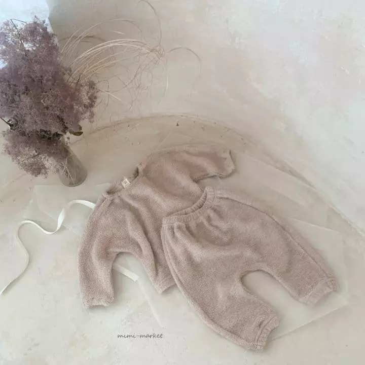 Mimi Market - Korean Baby Fashion - #onlinebabyboutique - Soft Top Bottom Set - 7