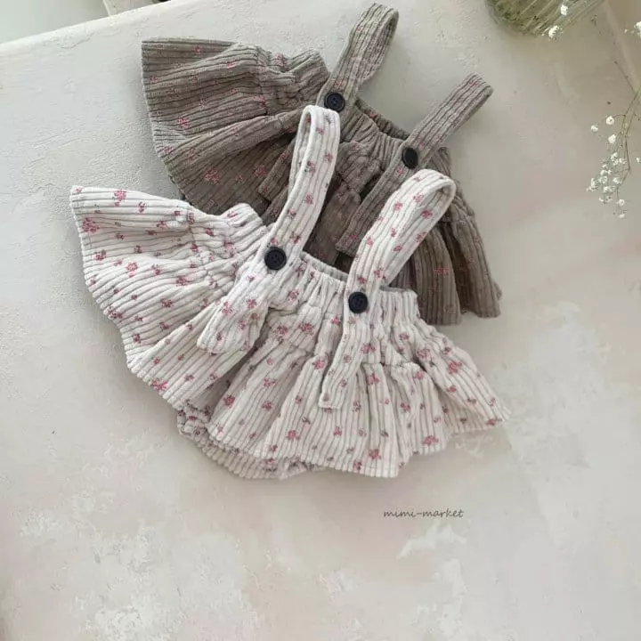 Mimi Market - Korean Baby Fashion - #onlinebabyboutique - Flower Cancan Skirt - 6