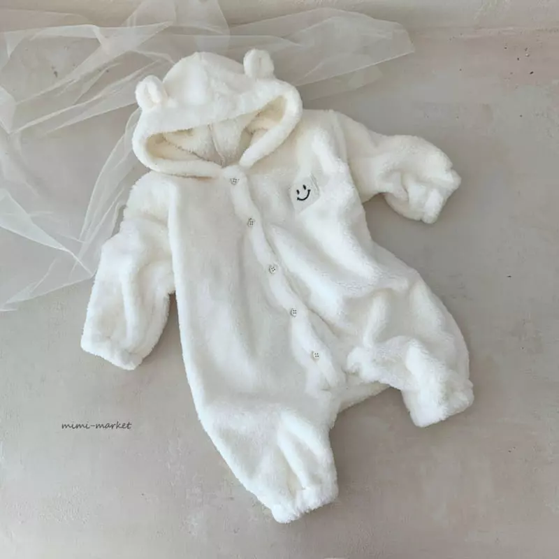 Mimi Market - Korean Baby Fashion - #onlinebabyshop - Bear Bodysuit