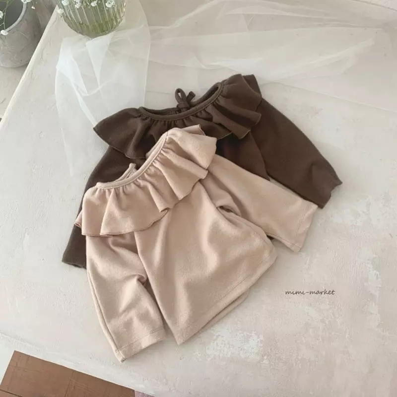 Mimi Market - Korean Baby Fashion - #onlinebabyshop - Shushu Collar Tee - 3