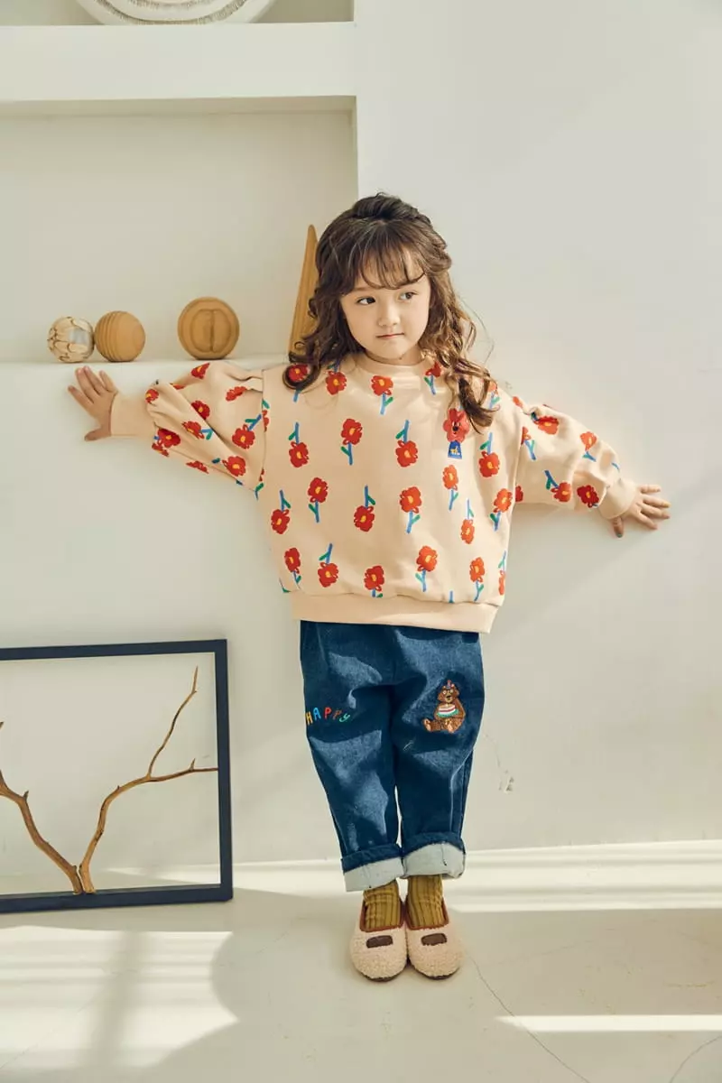 Mimico - Korean Children Fashion - #Kfashion4kids - Happy Bear Pants - 12