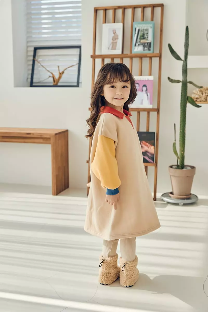 Mimico - Korean Children Fashion - #Kfashion4kids - Warm One-piece - 2