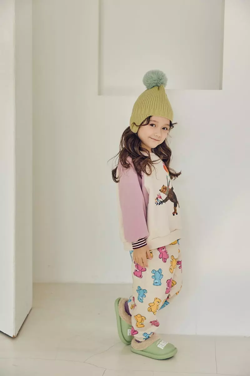 Mimico - Korean Children Fashion - #childofig - Happy Bear Tee - 8