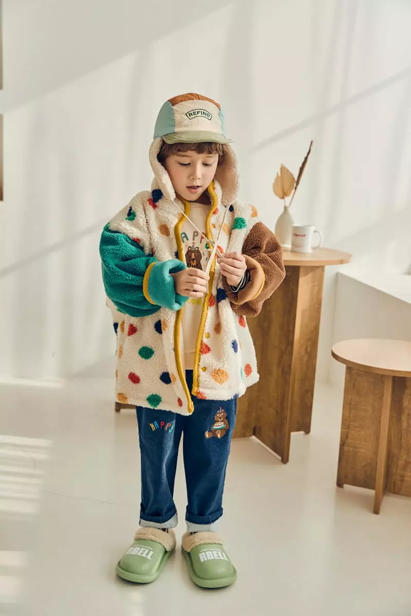 Mimico - Korean Children Fashion - #stylishchildhood - Happy Bear Pants - 4