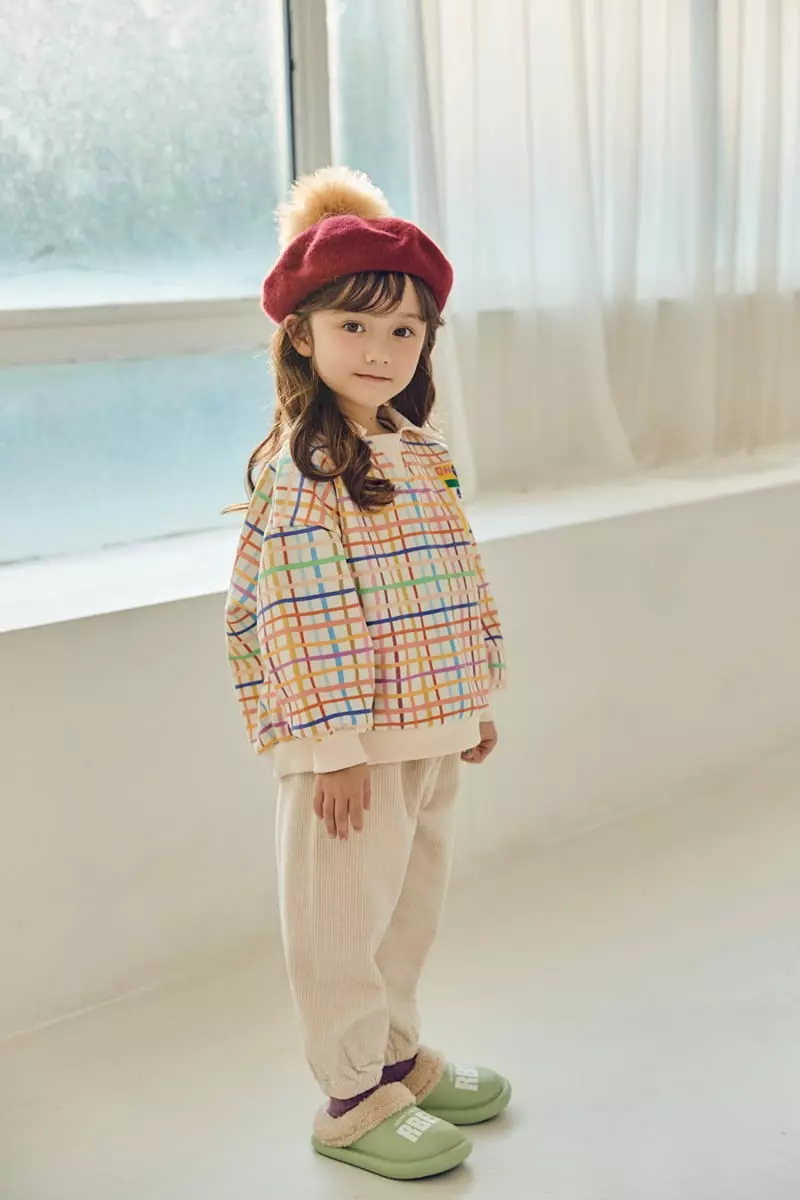 Mimico - Korean Children Fashion - #childofig - Collar Warm Tee - 10