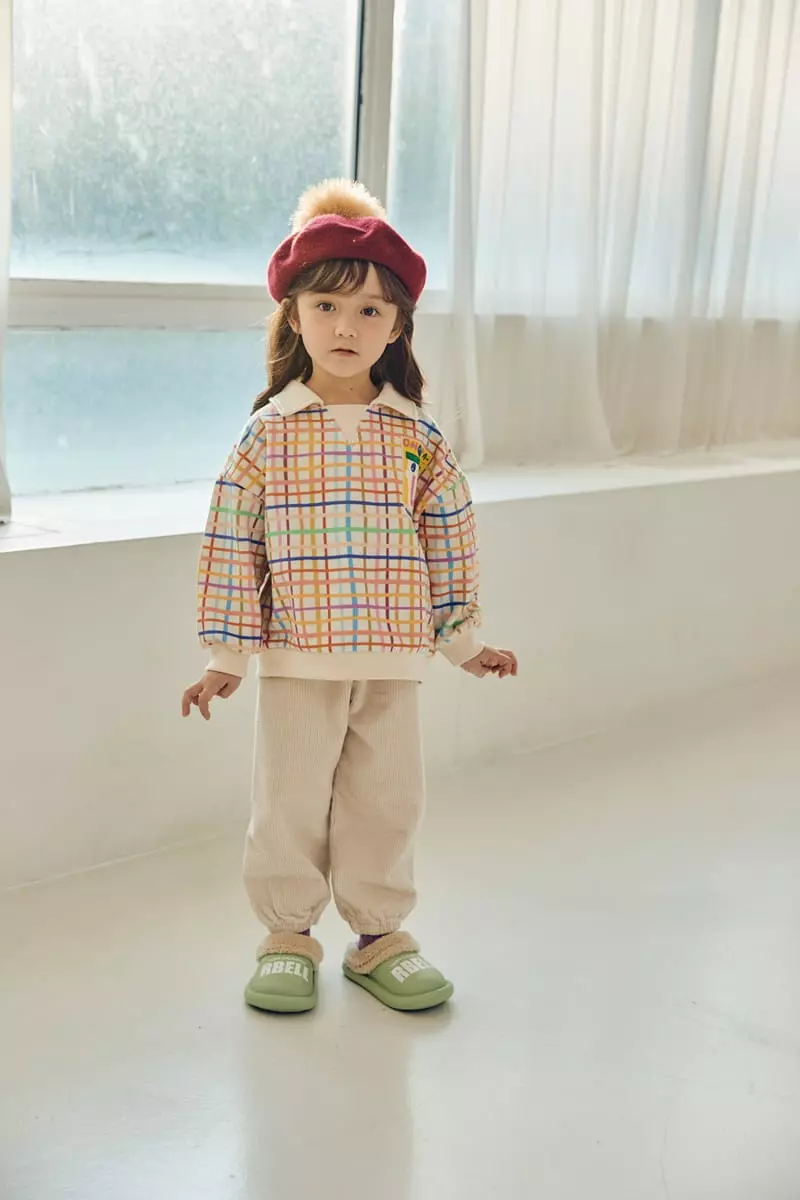 Mimico - Korean Children Fashion - #childofig - Collar Warm Tee - 11