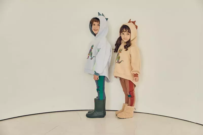 Mimico - Korean Children Fashion - #childofig - Dino Warm Tee - 8