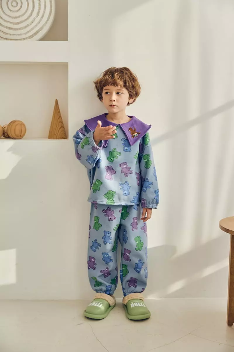 Mimico - Korean Children Fashion - #childofig - Bear Flower Pants - 6
