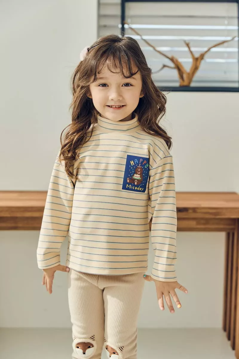 Mimico - Korean Children Fashion - #childofig - Fox Warm Leggings - 2