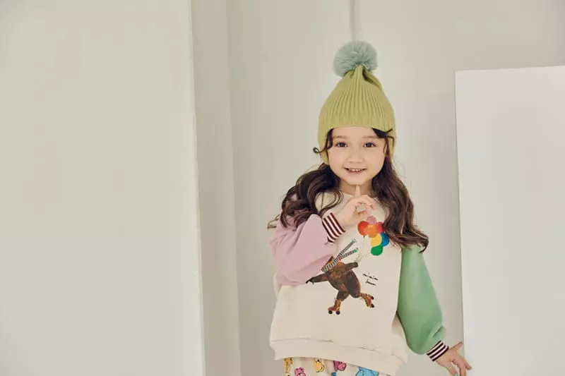 Mimico - Korean Children Fashion - #childrensboutique - Happy Bear Tee - 9