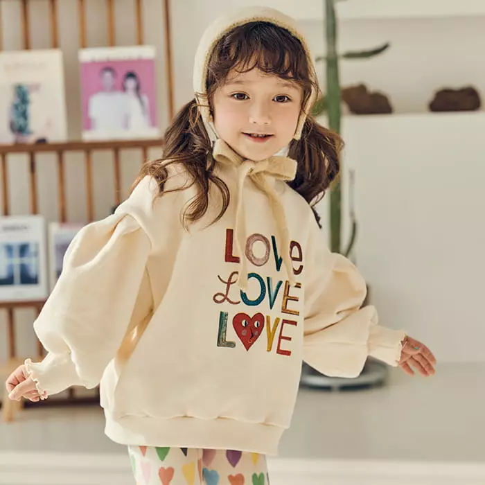 Mimico - Korean Children Fashion - #childrensboutique - Love Tee