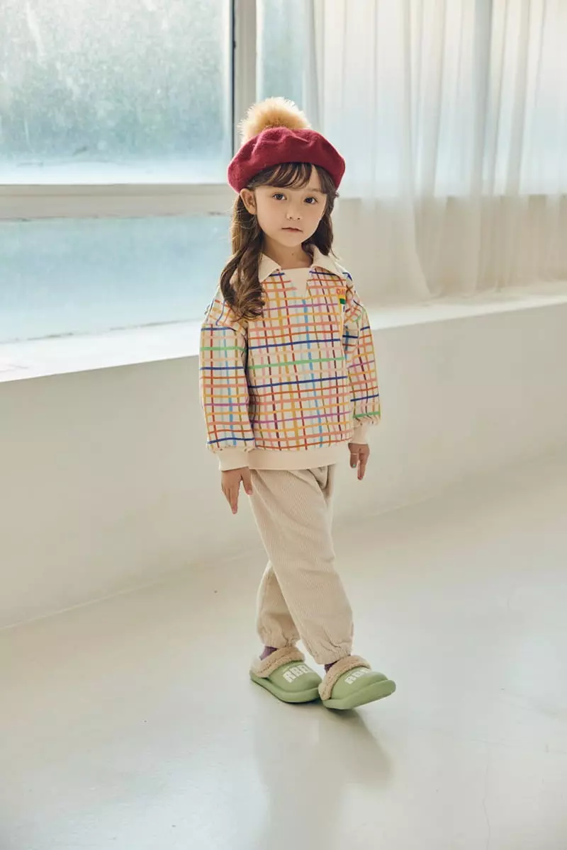 Mimico - Korean Children Fashion - #childrensboutique - Collar Warm Tee - 12