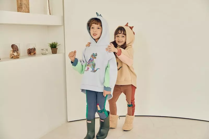 Mimico - Korean Children Fashion - #childrensboutique - Dino Warm Tee - 10