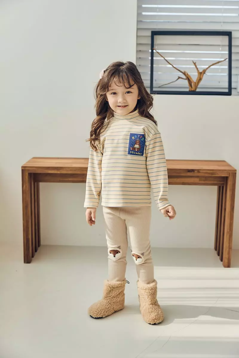 Mimico - Korean Children Fashion - #childrensboutique - Fox Warm Leggings - 3