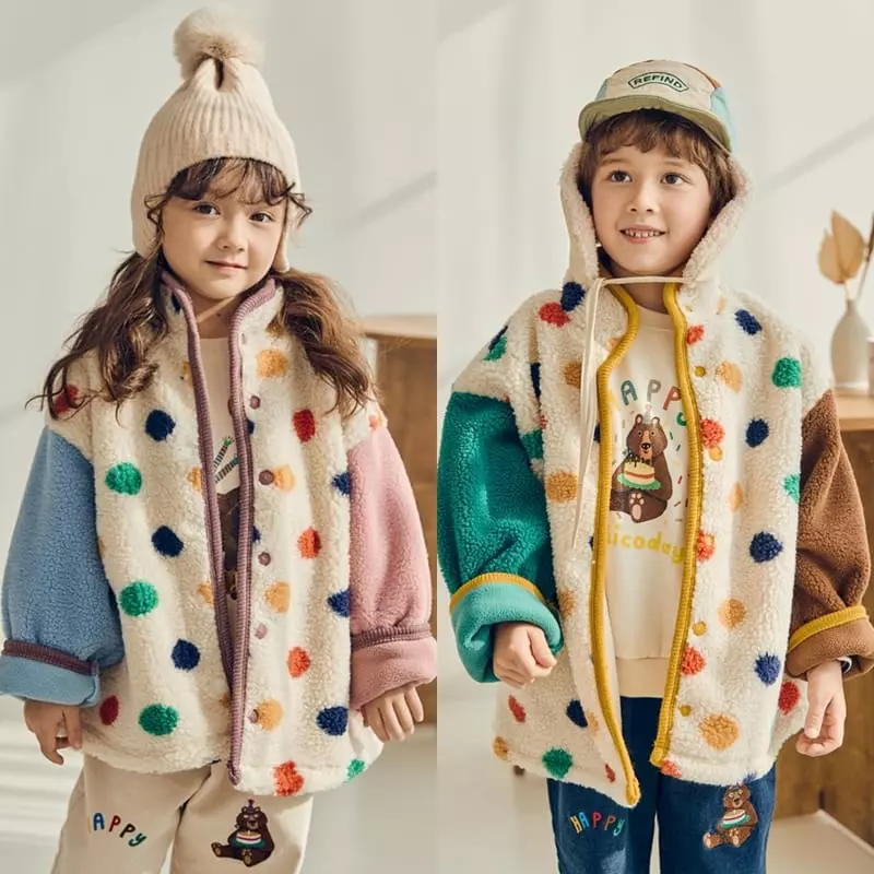 Mimico - Korean Children Fashion - #childrensboutique - Dot Jumper