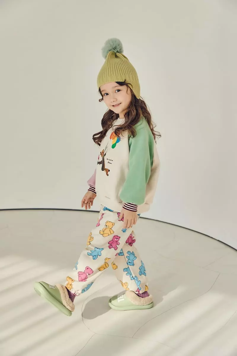 Mimico - Korean Children Fashion - #designkidswear - Happy Bear Tee - 10