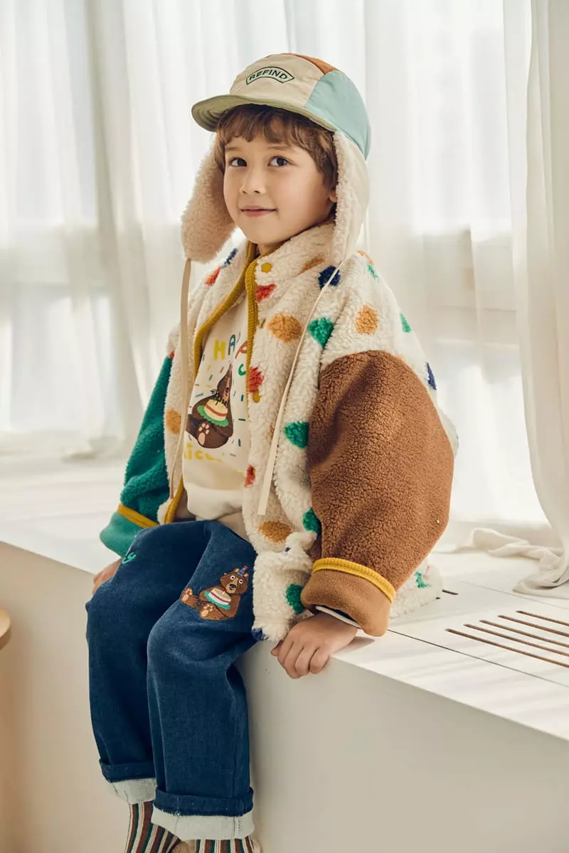 Mimico - Korean Children Fashion - #designkidswear - Happy Bear Pants - 6