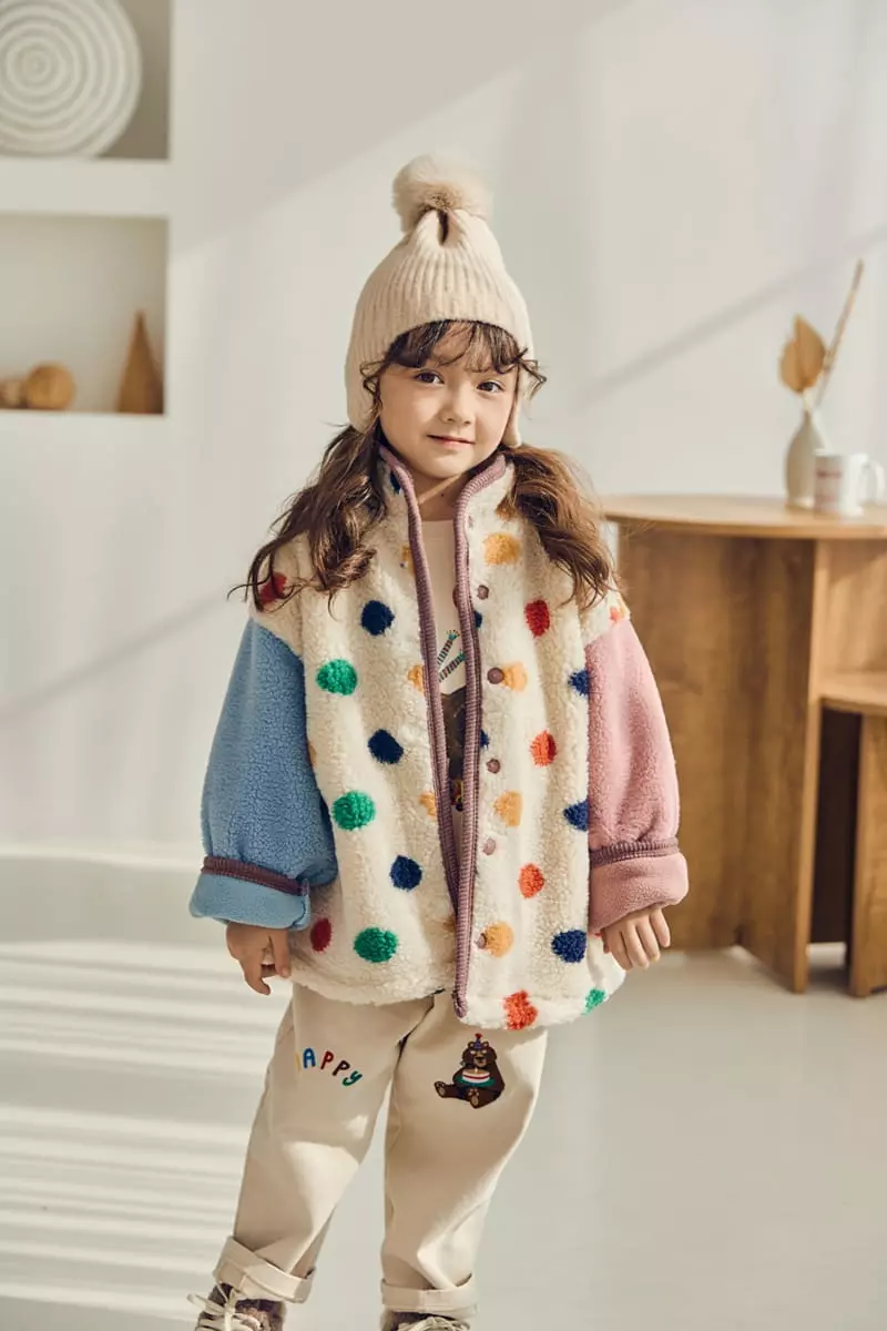 Mimico - Korean Children Fashion - #designkidswear - Dot Jumper - 2