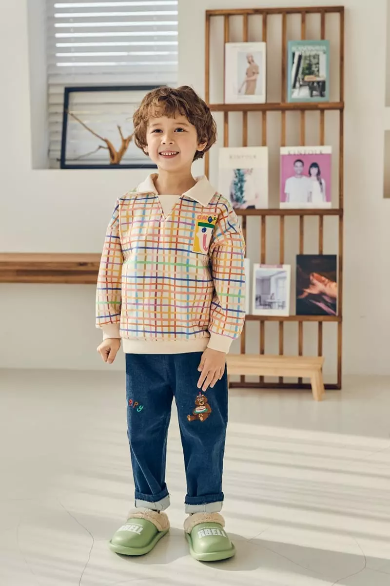 Mimico - Korean Children Fashion - #discoveringself - Happy Bear Pants - 7