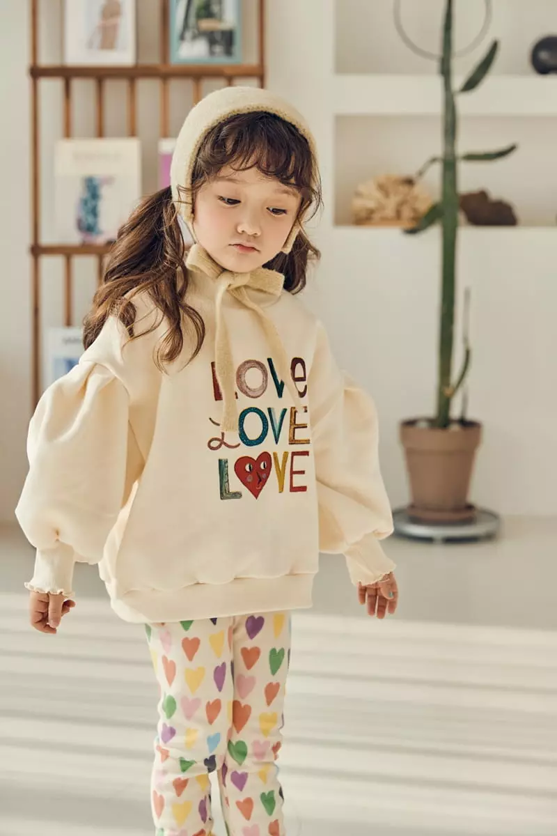Mimico - Korean Children Fashion - #designkidswear - Heart Leggings - 4