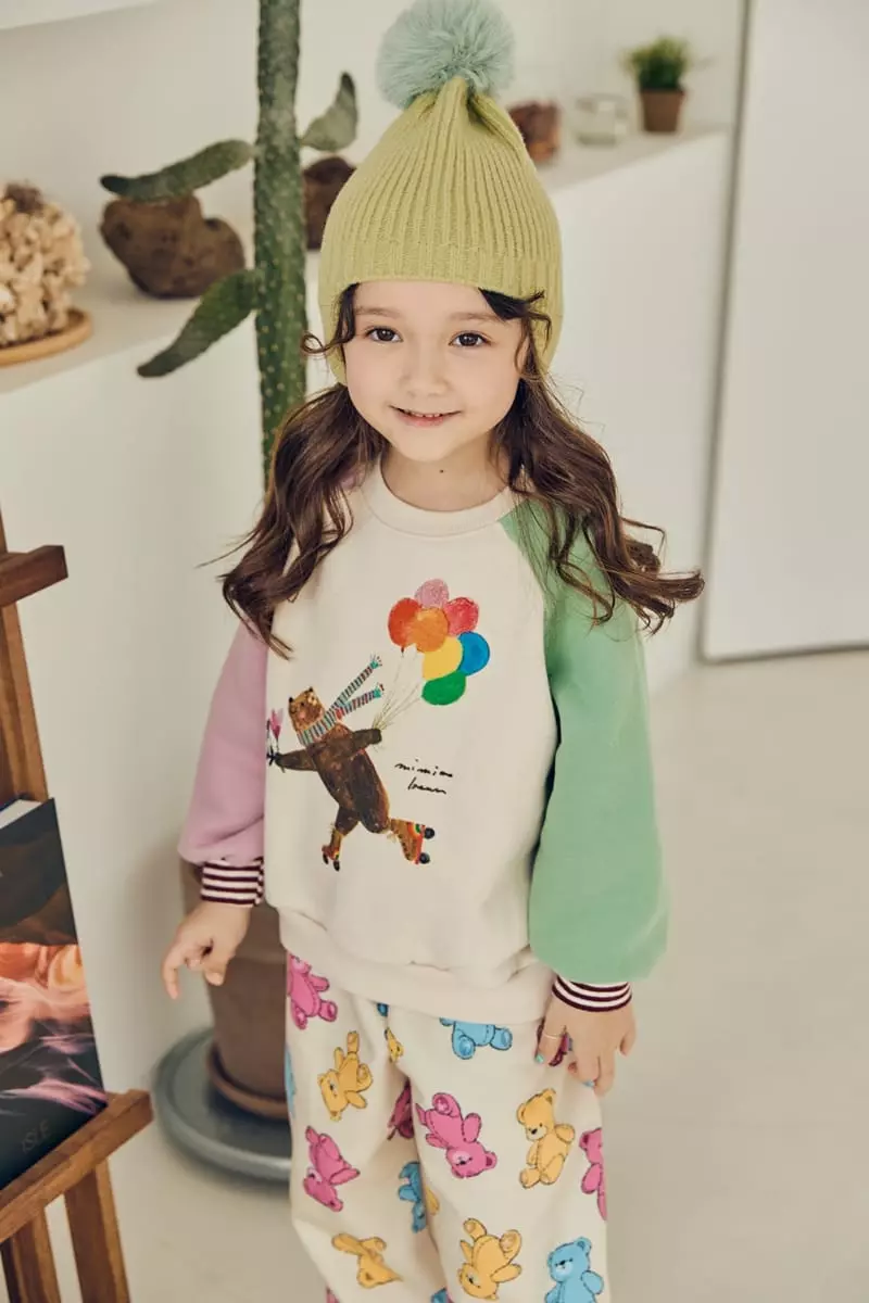 Mimico - Korean Children Fashion - #fashionkids - Happy Bear Tee - 12