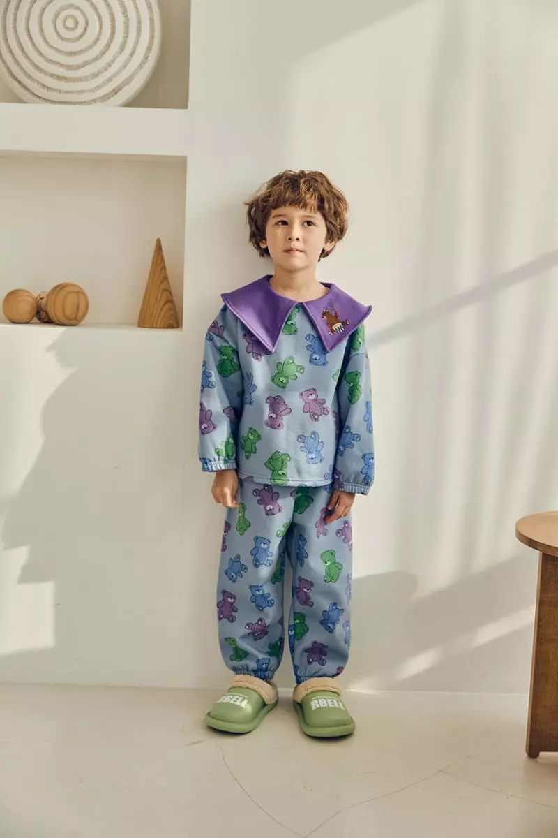 Mimico - Korean Children Fashion - #fashionkids - Bear Flower Tee - 2