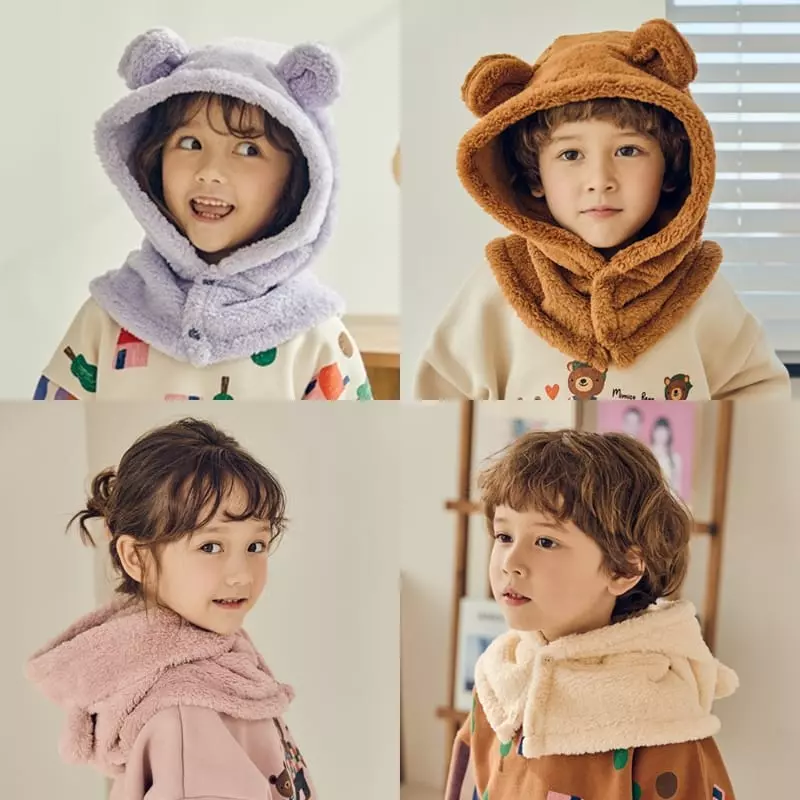 Mimico - Korean Children Fashion - #fashionkids - Bear Hoody