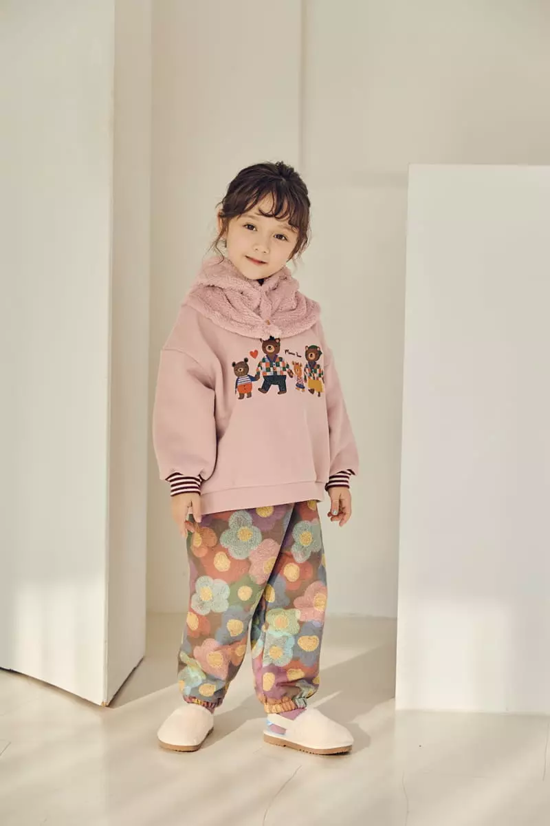 Mimico - Korean Children Fashion - #kidsshorts - Bear Picnic Tee - 12