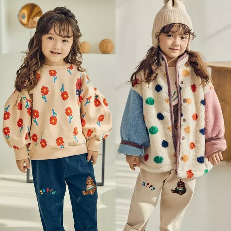 Mimico - Korean Children Fashion - #kidsshorts - Happy Bear Pants - 9