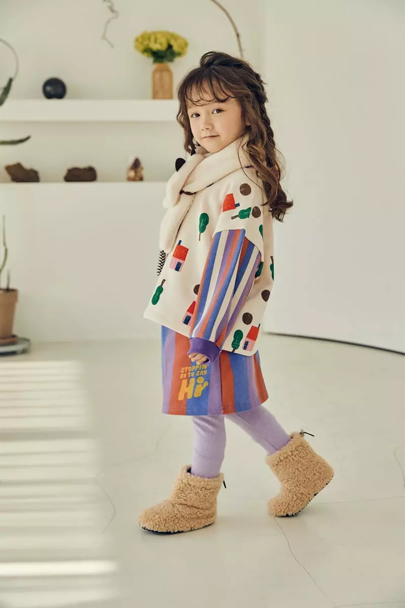 Mimico - Korean Children Fashion - #kidsshorts - Sailor Pin Skirt Leggings - 11