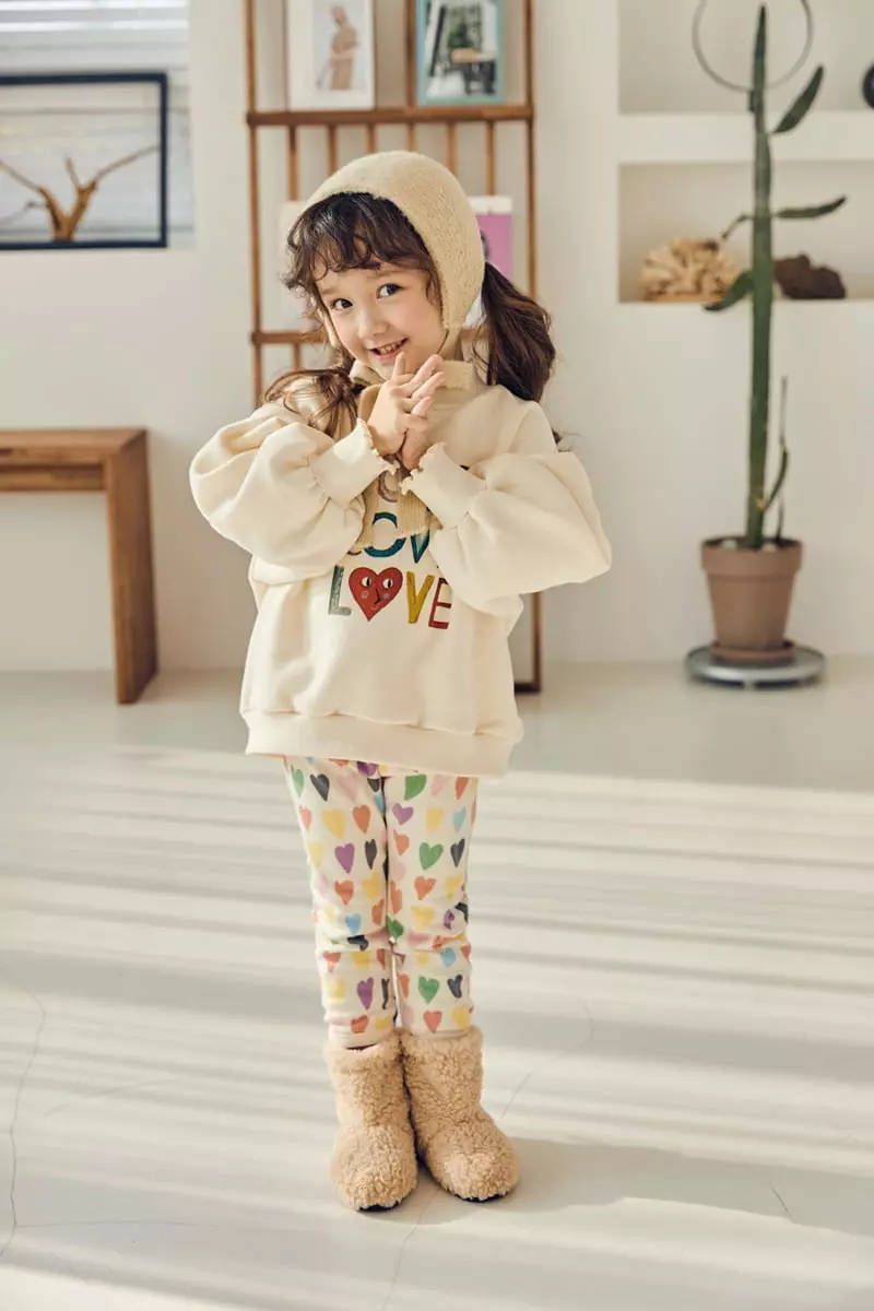 Mimico - Korean Children Fashion - #kidsstore - Love Tee - 6