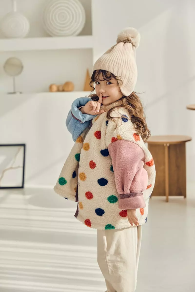 Mimico - Korean Children Fashion - #kidzfashiontrend - Dot Jumper - 7