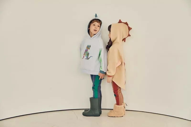 Mimico - Korean Children Fashion - #Kfashion4kids - Dino Warm Tee - 4