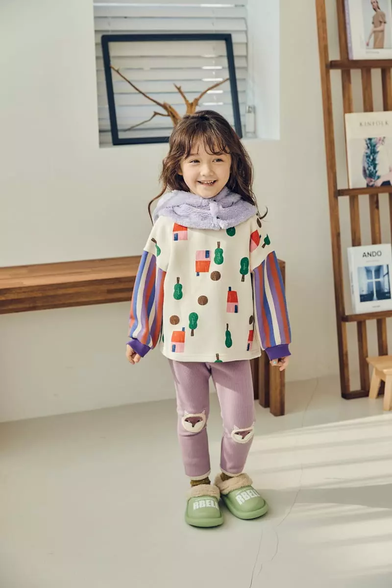 Mimico - Korean Children Fashion - #littlefashionista - Fox Warm Leggings - 11