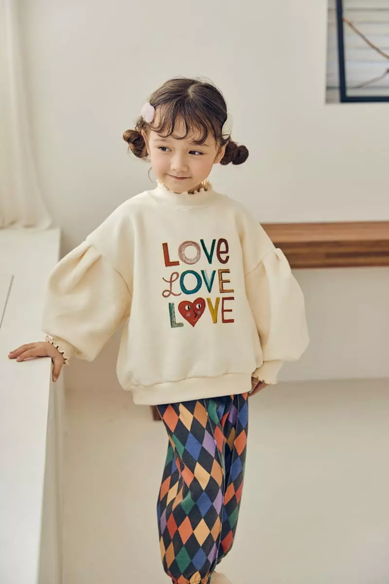 Mimico - Korean Children Fashion - #magicofchildhood - Love Tee - 10
