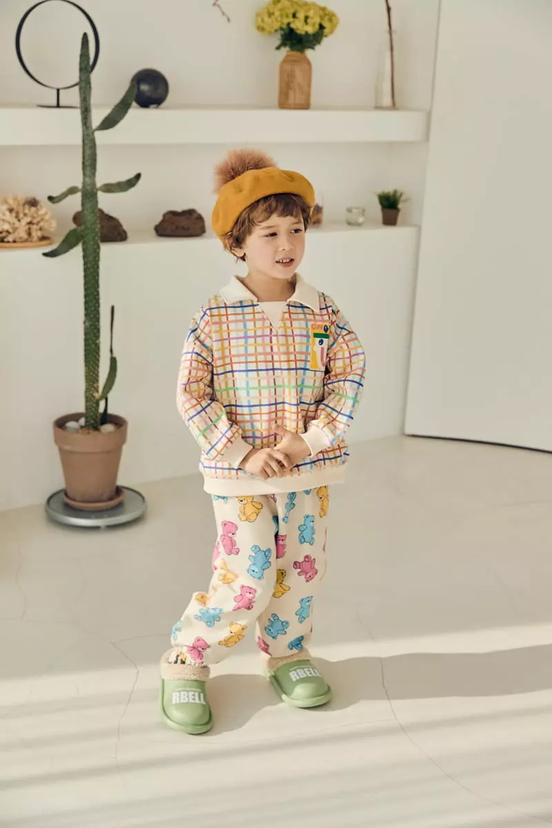 Mimico - Korean Children Fashion - #magicofchildhood - Bear Flower Pants - 3