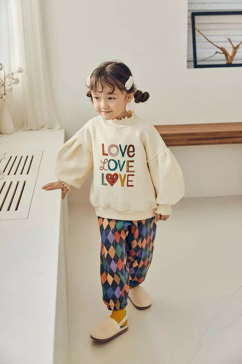 Mimico - Korean Children Fashion - #minifashionista - Love Tee - 11